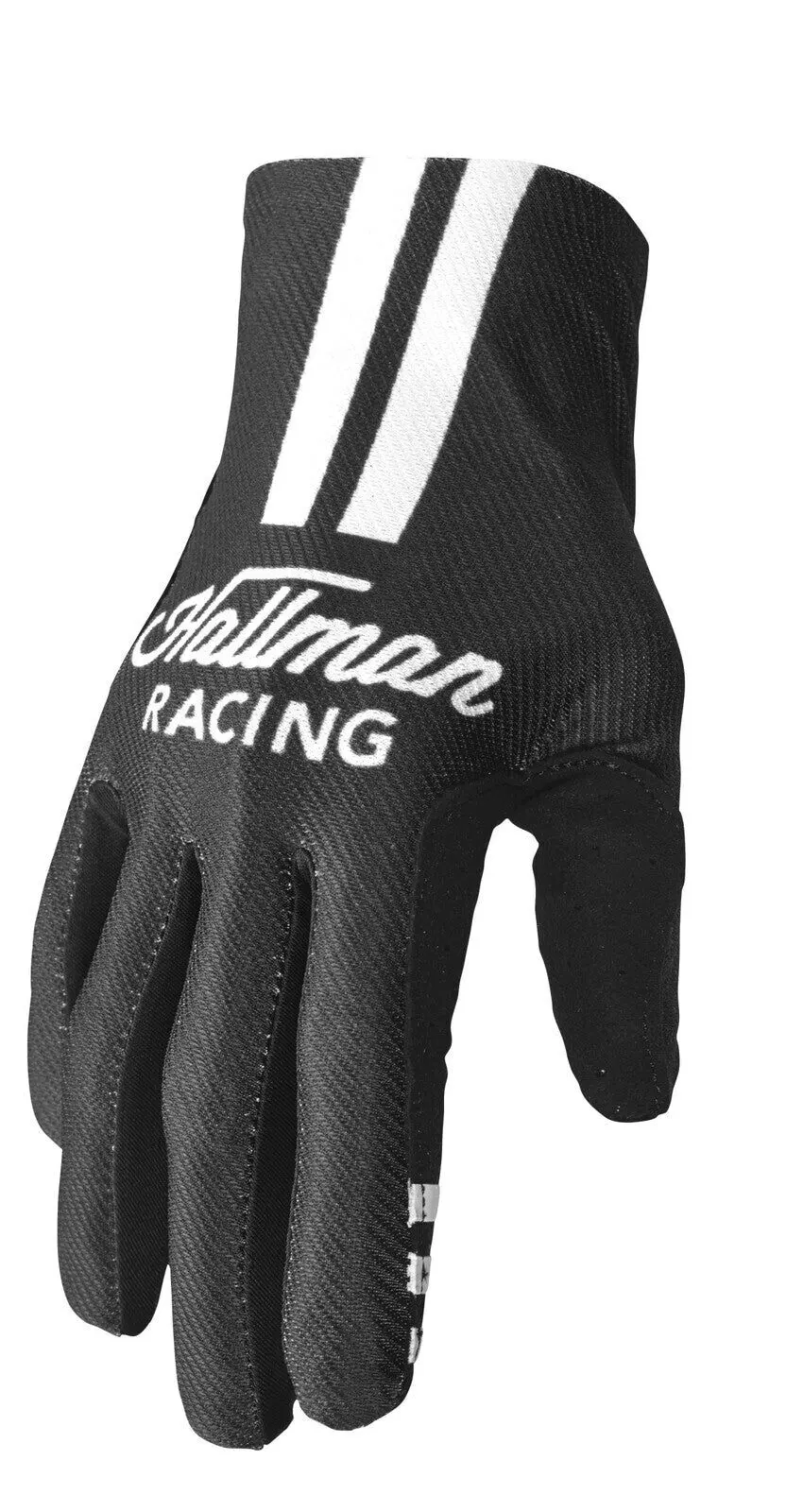 Thor 2024 Hallman Mainstay Roosted Black/White Gloves 1
