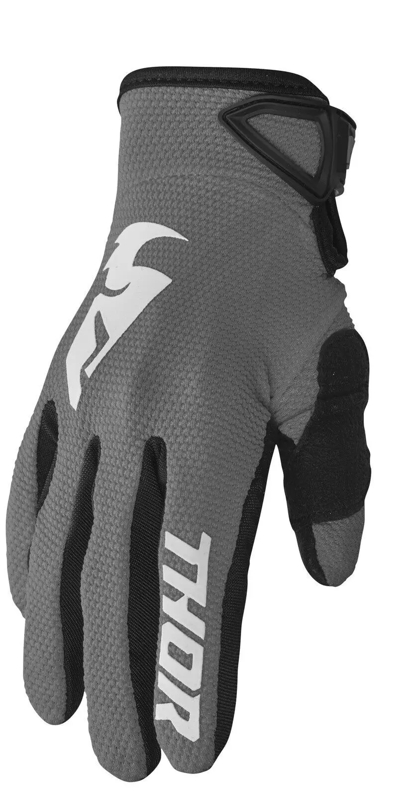 Thor 2024 Sector Grey/White Youth Gloves 1