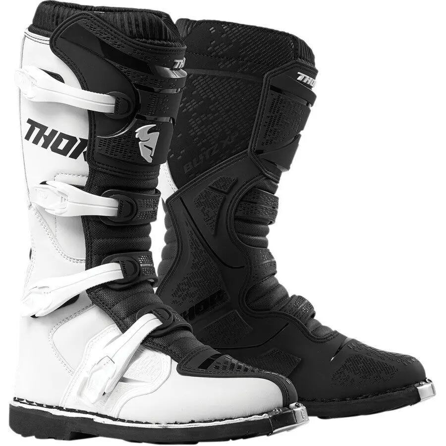 Thor 2023 Blitz Xp White/Black Boots 1