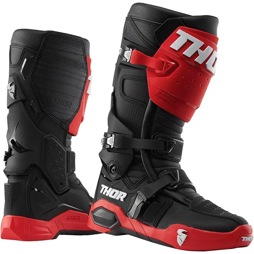 Thor 2024 Radial Black/Red Boots 1