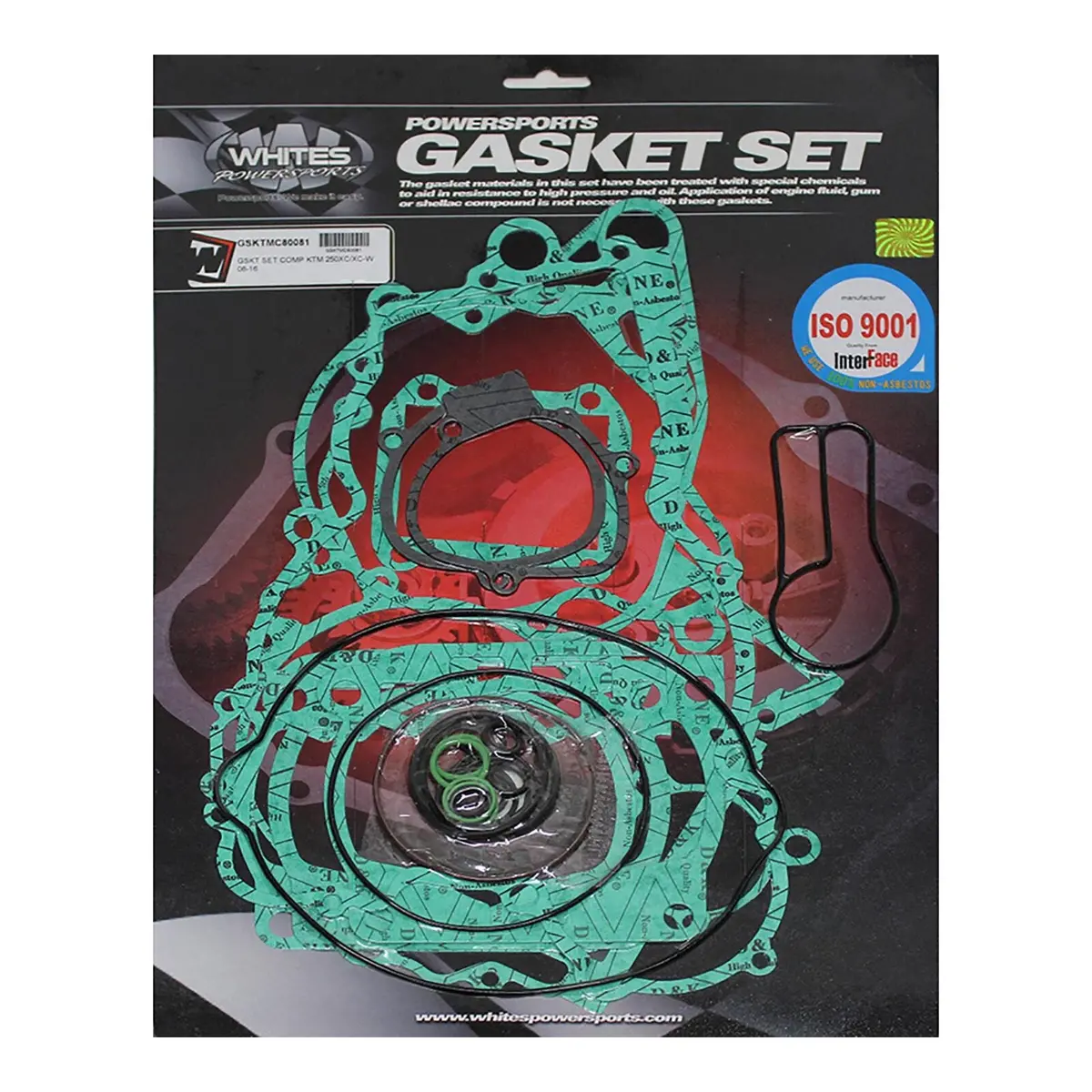 Whites Gasket Set Complete Ktm 250Xc/Xc-W '08-'16 1
