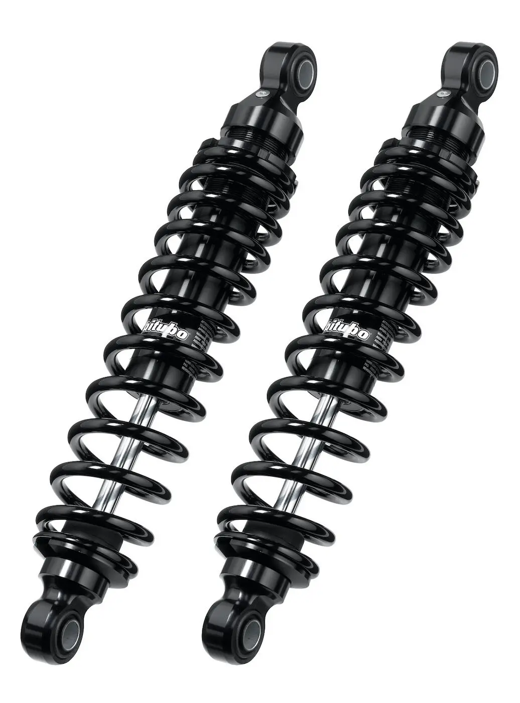 Bitubo Wmb42v2 - Rear Twin Shocks - Black Spring [Adjustable: Preload] 1