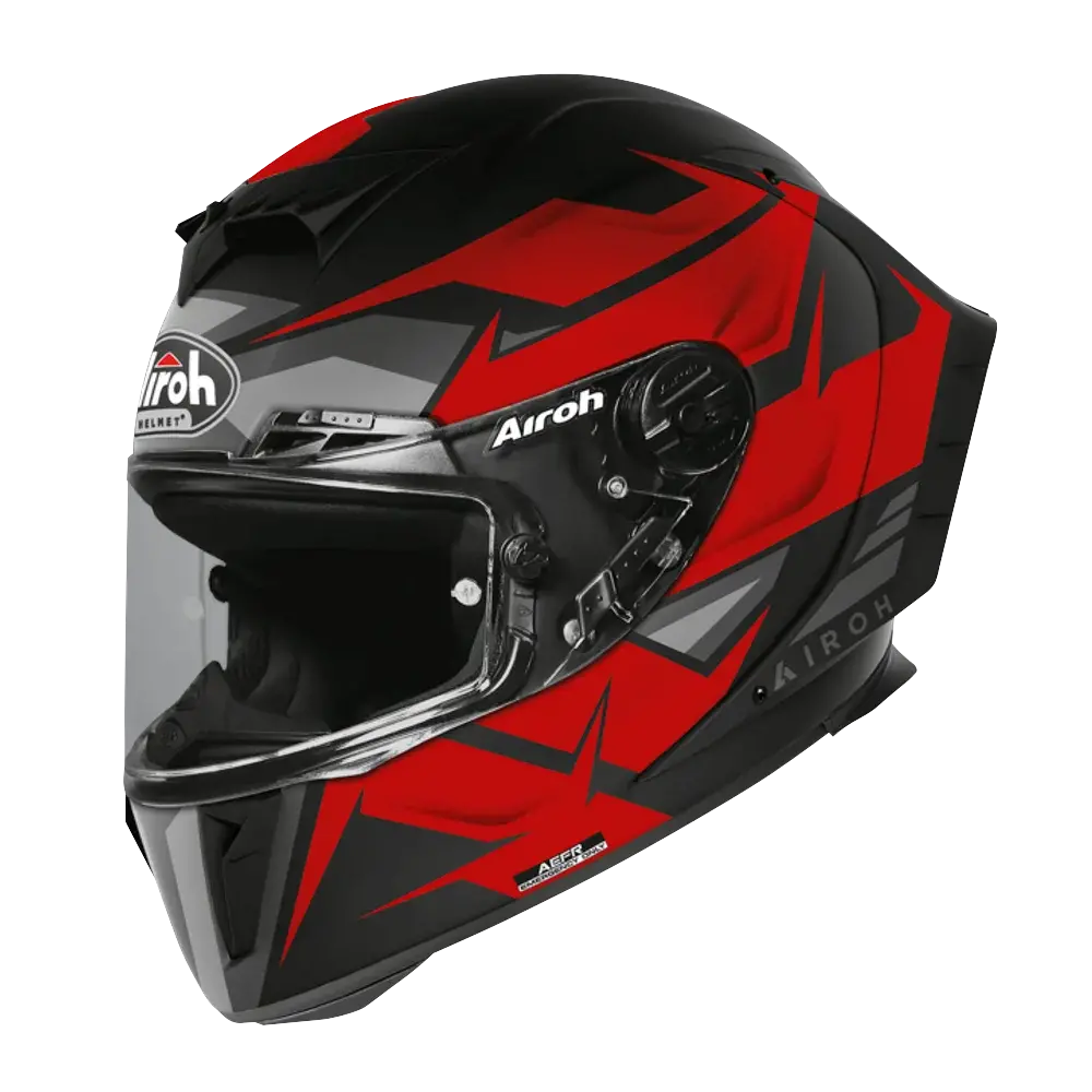 Airoh Gp550-S 'Wander' Red Matt Helmet 3