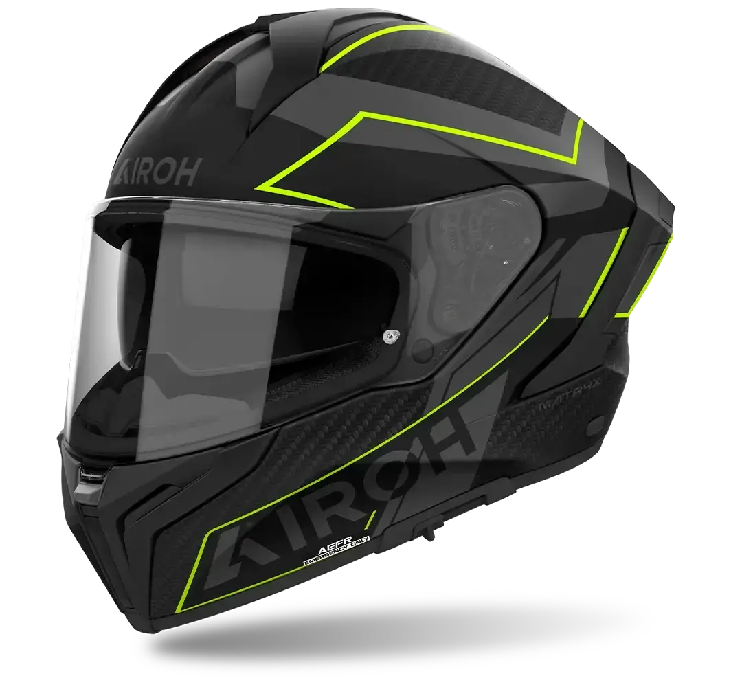 Airoh Matryx Sentinel Yellow Matt 3