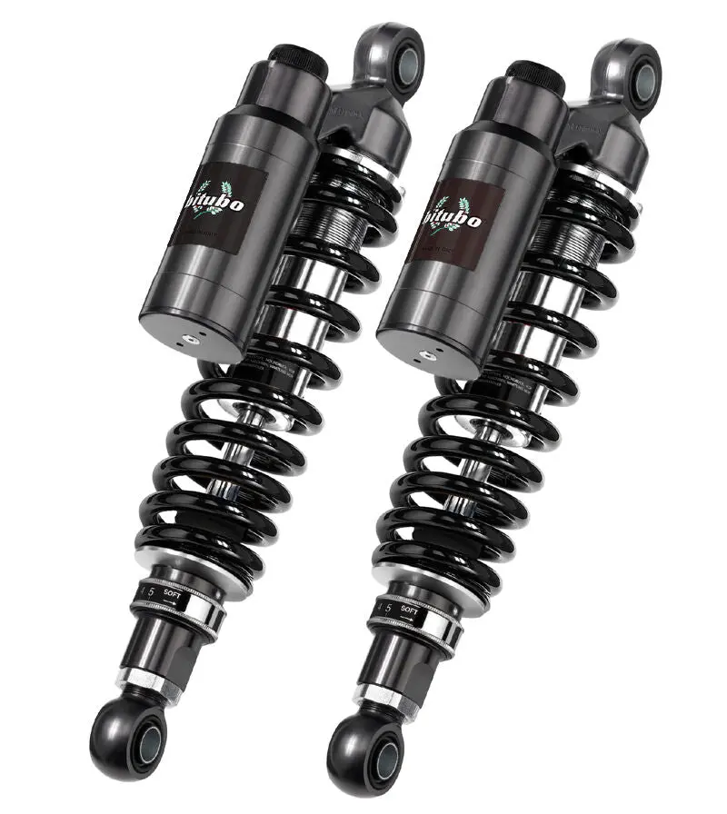 Bitubo Wmt12v2 - Rear Twin Shocks - Black Spring [Shock Length: 306 Mm / 12 Inch] 1