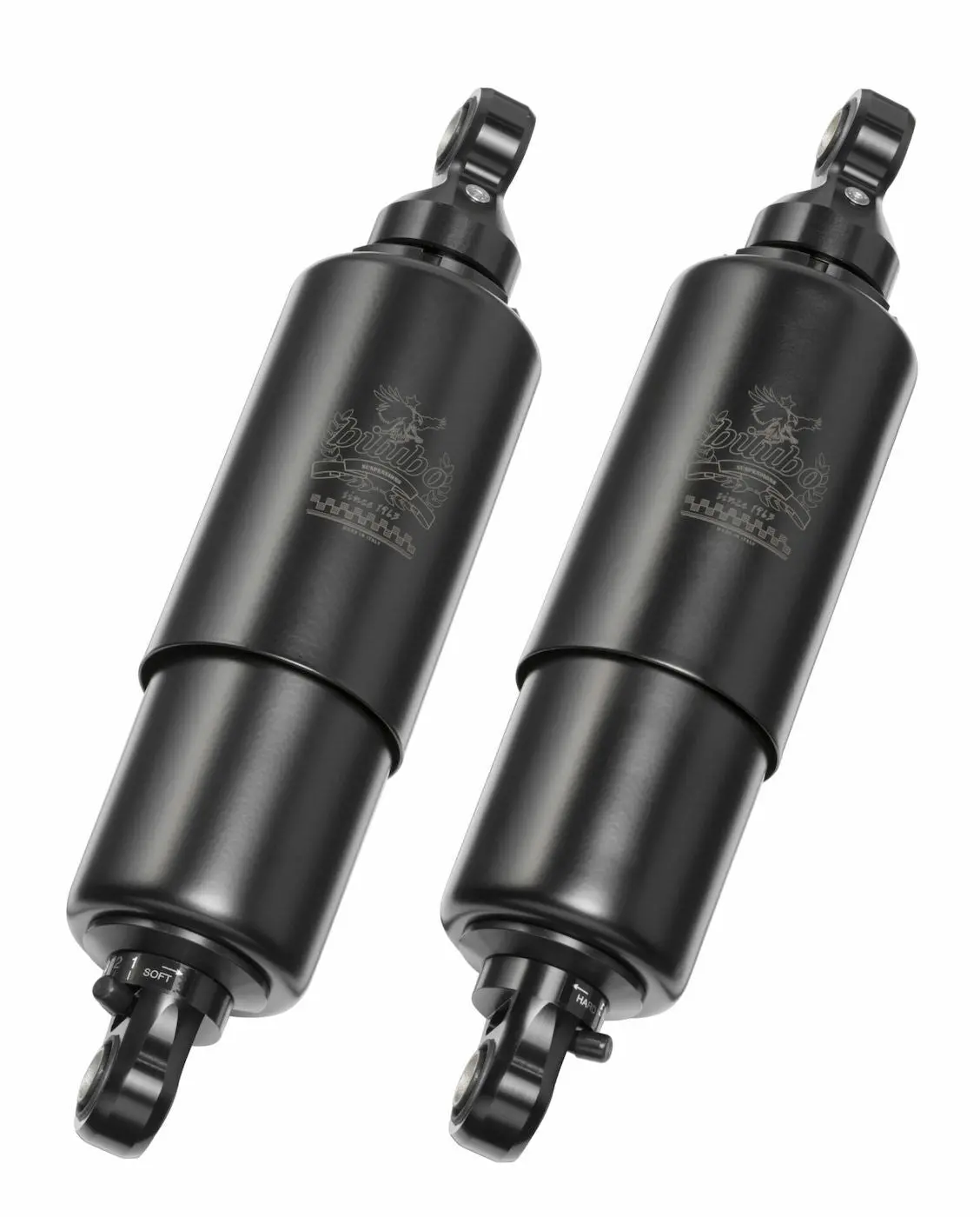 Bitubo Wne02v2 - Rear Twin Shocks - Black Spring [Shock Length: 306 Mm / 12 Inch] 1