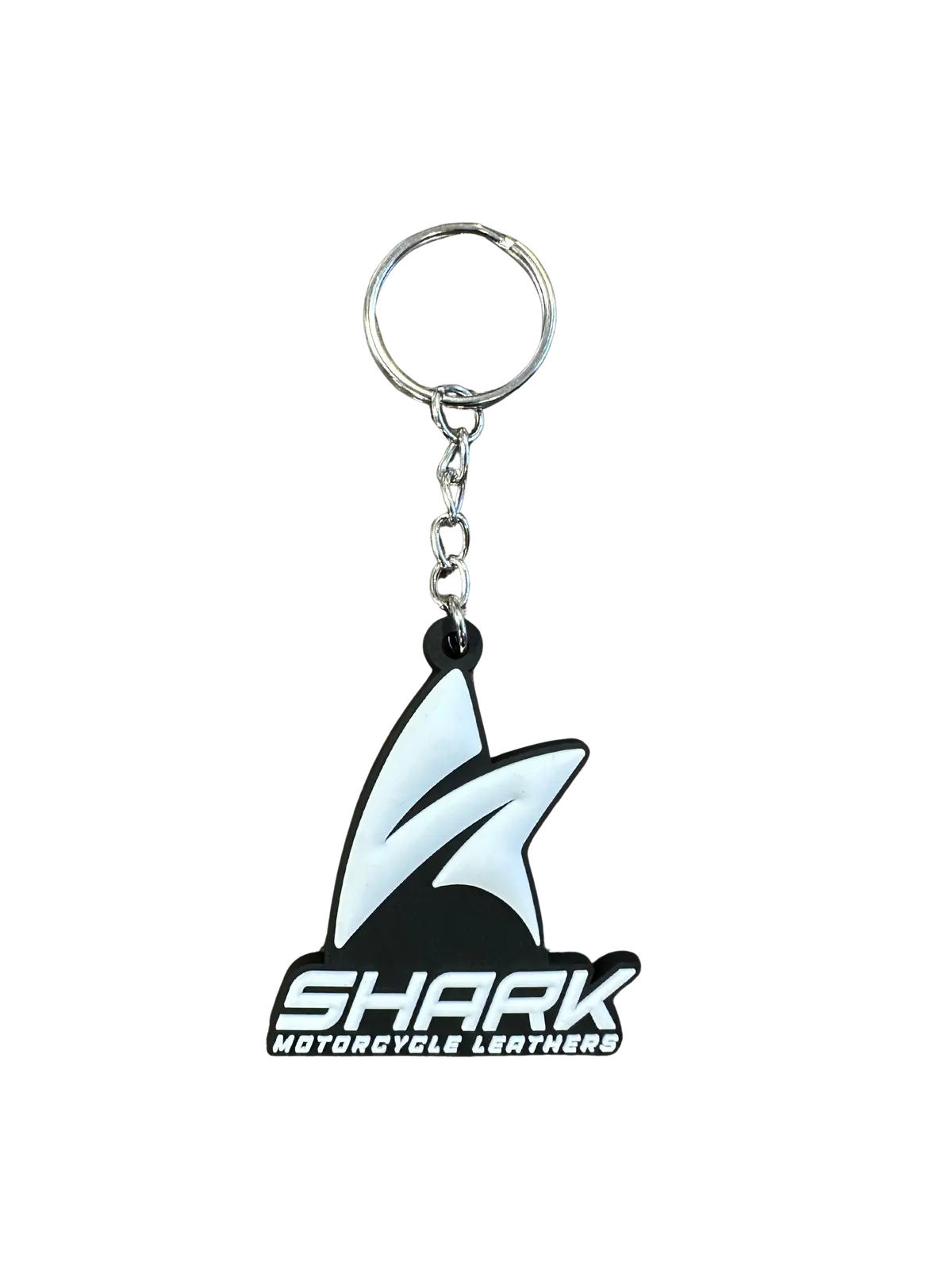 Shark Emblem Rubber Keyring 1
