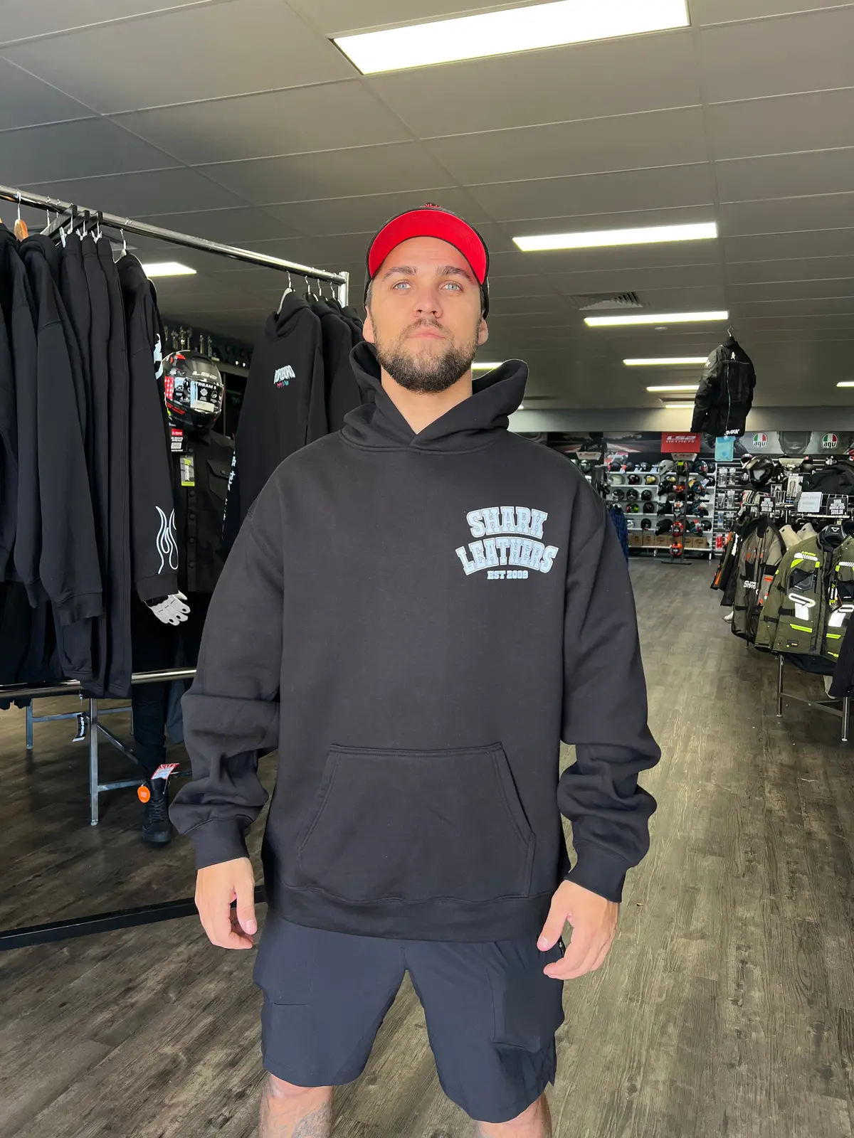Shark Varsity Hoodie 1