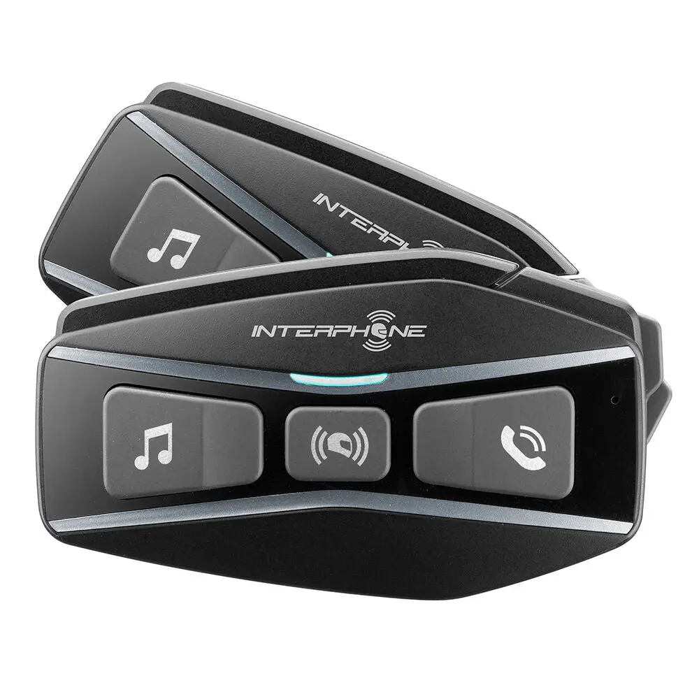 Interphone Ucom16 (Hd40mm) - (Sep Batt) Twin-Mesh Headset (Up To 24-Rider) 1