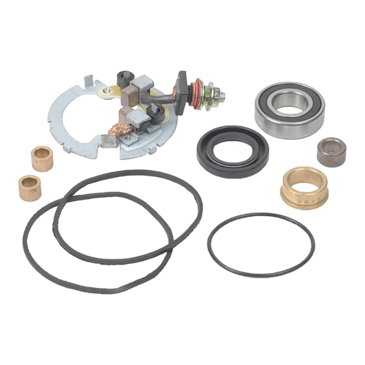 J&N Starter Motor Brush Kit (414-54048) (Ahsmu9124) 1