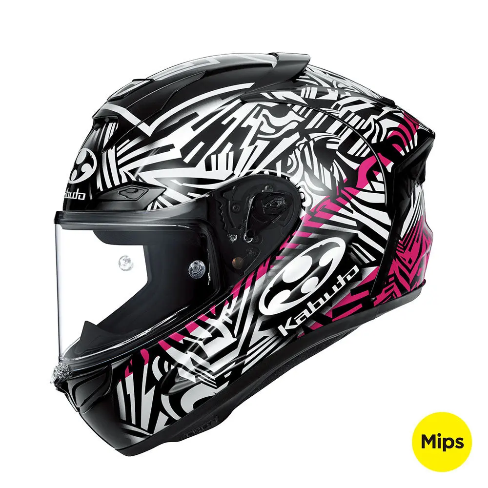 Kabuto F17 Gp Mips Aleix Black White Helmet 1