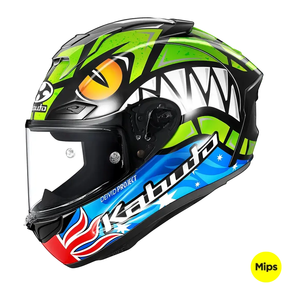 Kabuto Limited Edition: F17 Gp Mips Remy Gardner Helmet 1
