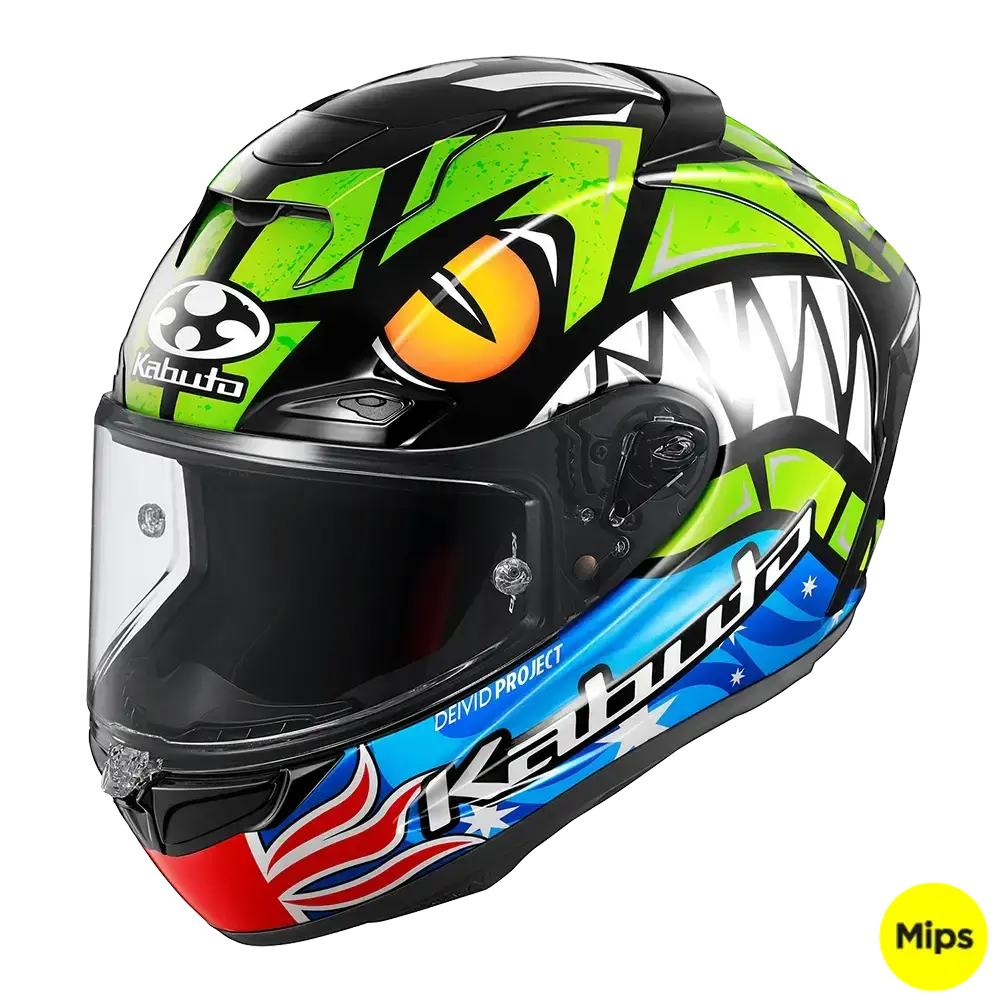 Kabuto Limited Edition: F17 Gp Mips Remy Gardner Helmet 4
