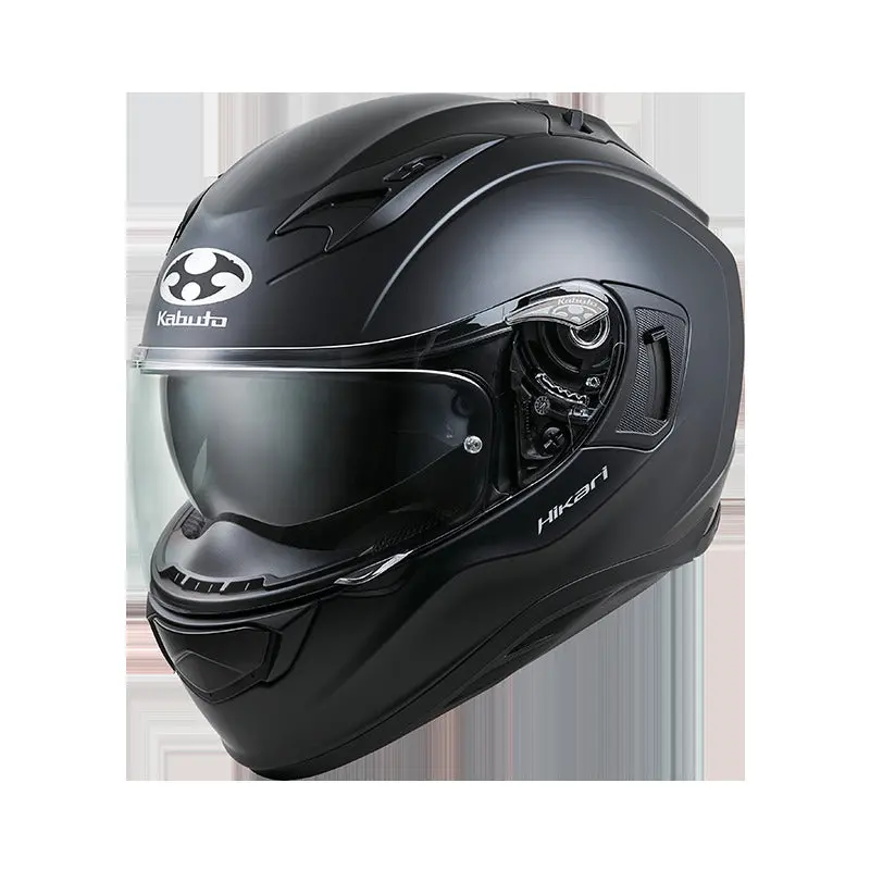 Kabuto Hikari Matt Black Helmet 1