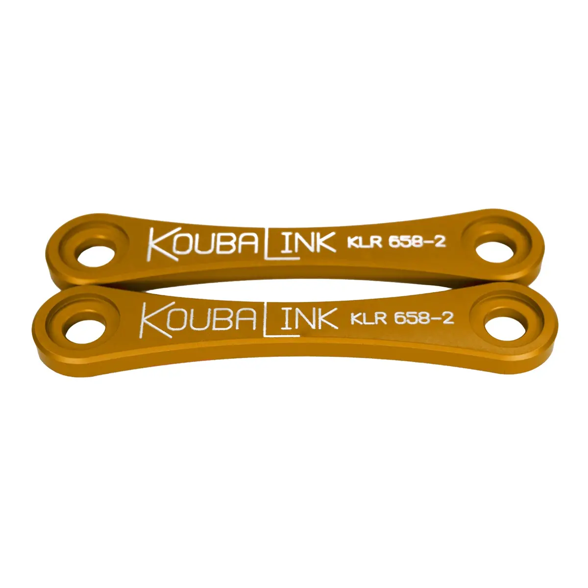 Koubalink 51Mm Lowering Link Klr658-2 - Orange / Gold 1