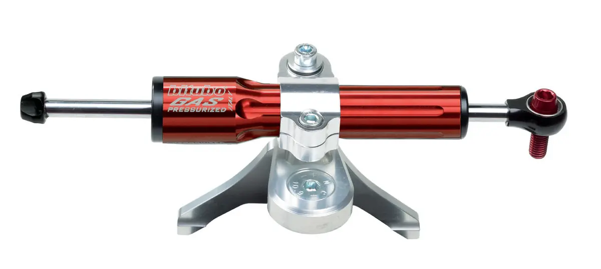 Bitubo Ssw - Steering Damper (Kito) - Red - Original (Oem) Mounting 1