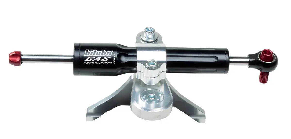 Bitubo Ssw - Steering Damper (Kitt) - Black - Over Tank Mounting 1