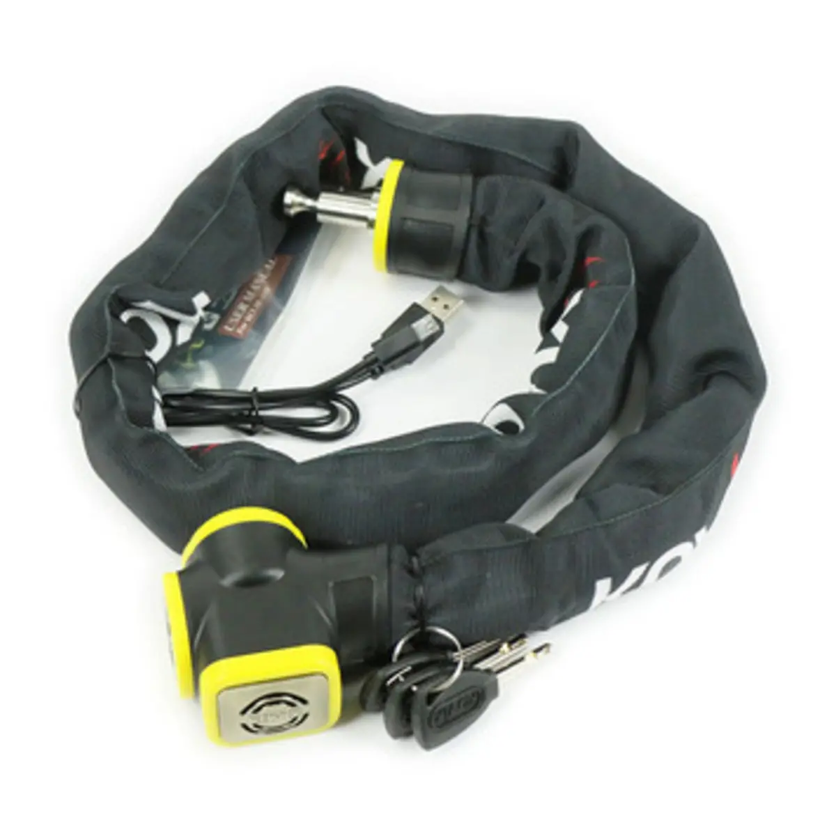 Kovix Hexagon Hardened Chain Alarmed Lock 10Mm X 150Cm 1