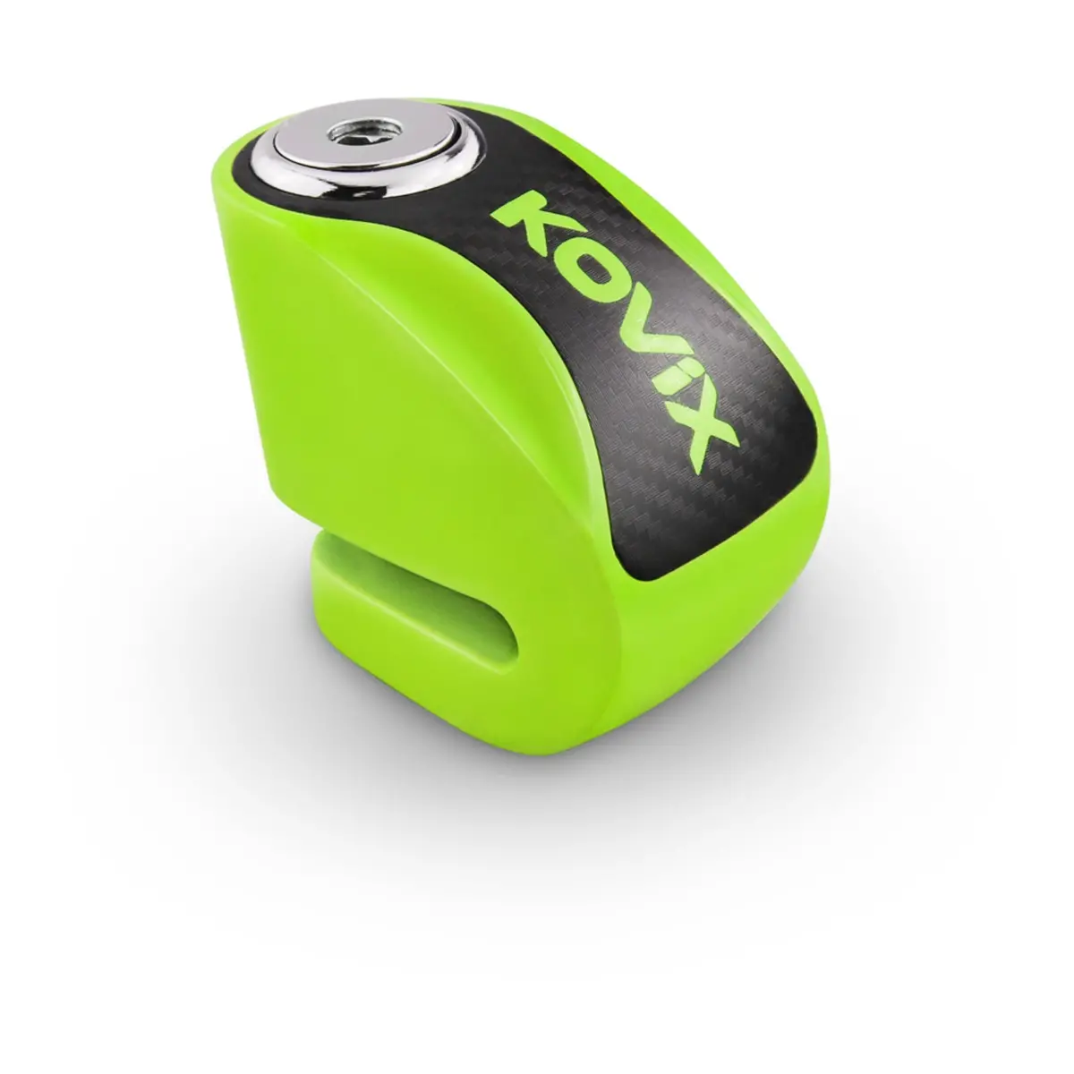 Kovix Overlord Disc Lock Knn1 Fluoro Green With Reminder Cable 1