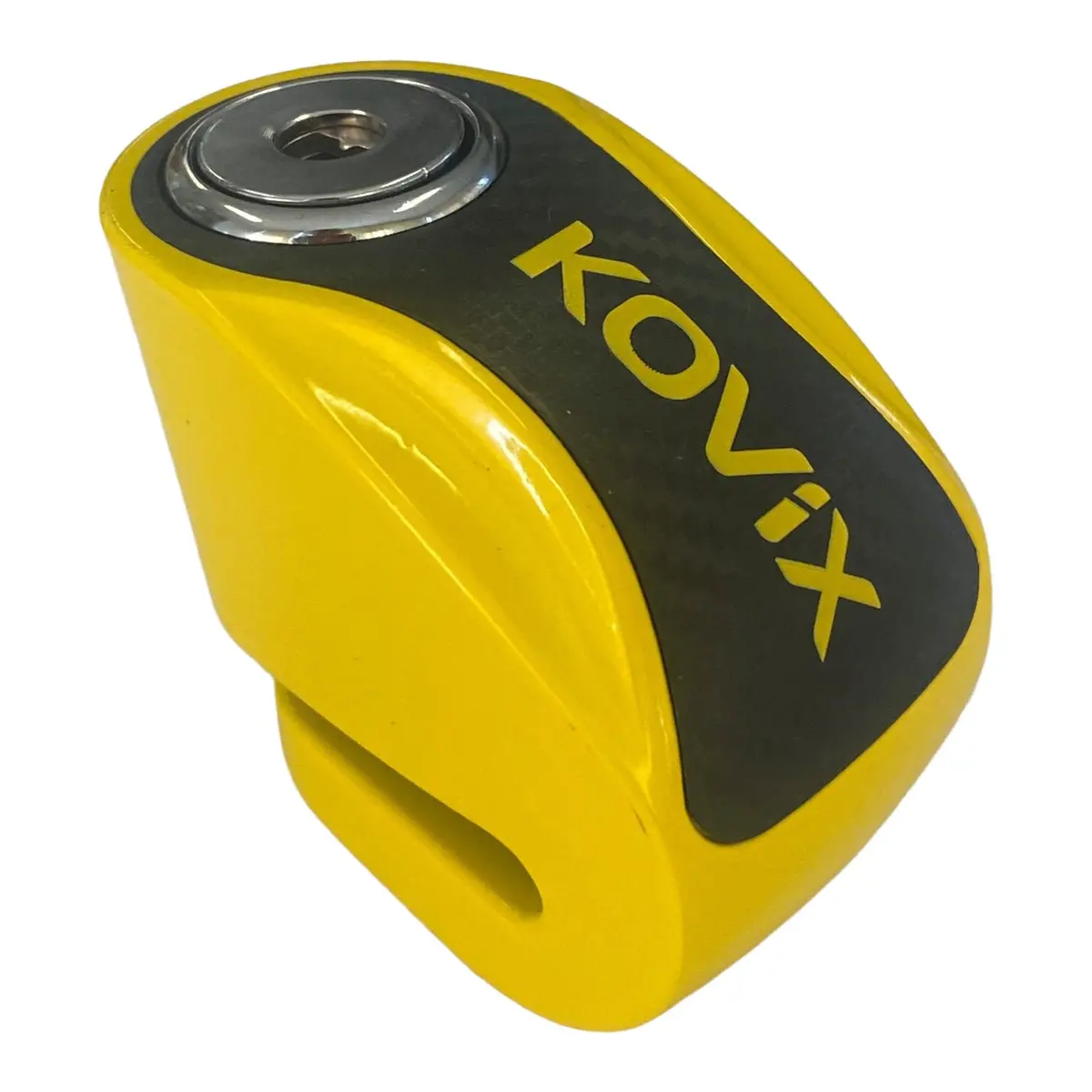 Kovix Overlord Disc Lock Knn1 Yellow With Reminder Cable 1