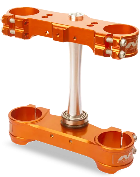 Neken Standard Triple Clamp Complete Set W/Original Offset Orange For Ktm 85 Sx 13-22 1