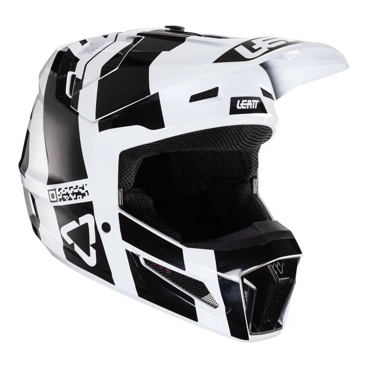 Leatt 3.5 Junior Helmet - Black / White 1