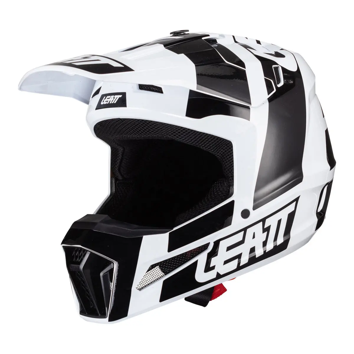Leatt 3.5 Junior Helmet - Black / White 2