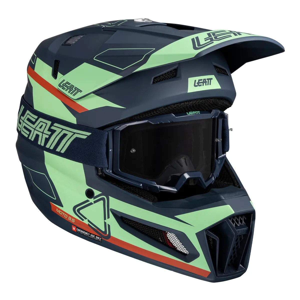 Leatt 2025 3.5 Helmet Kit - Matcha 1