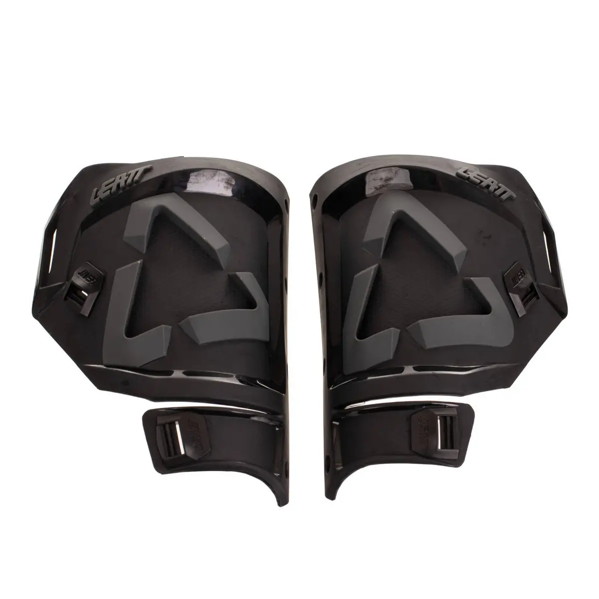 Leatt 5.5 Shin Plate Kit (Pair) - Black 1