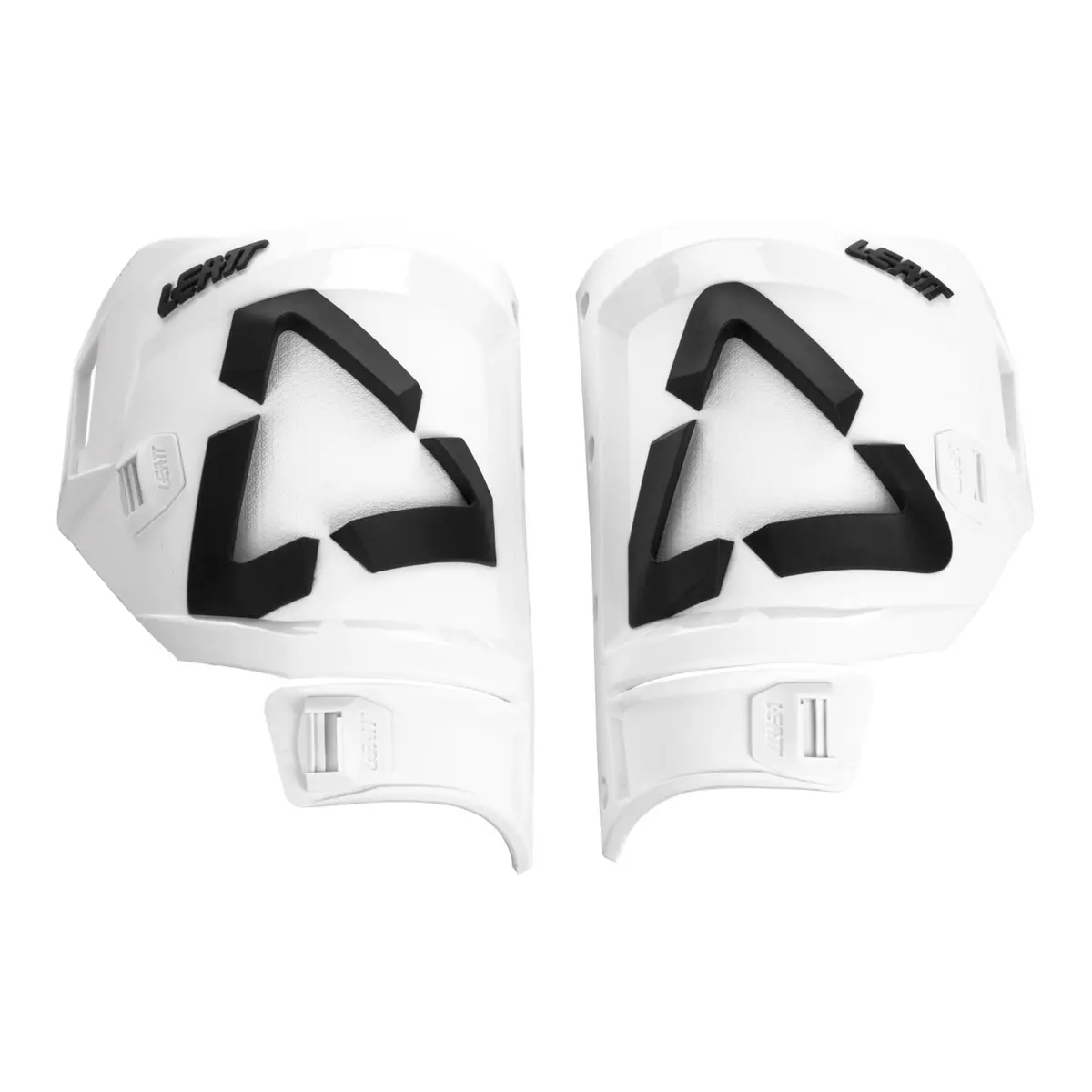 Leatt 5.5 Shin Plate Kit (Pair) - White / Black 1
