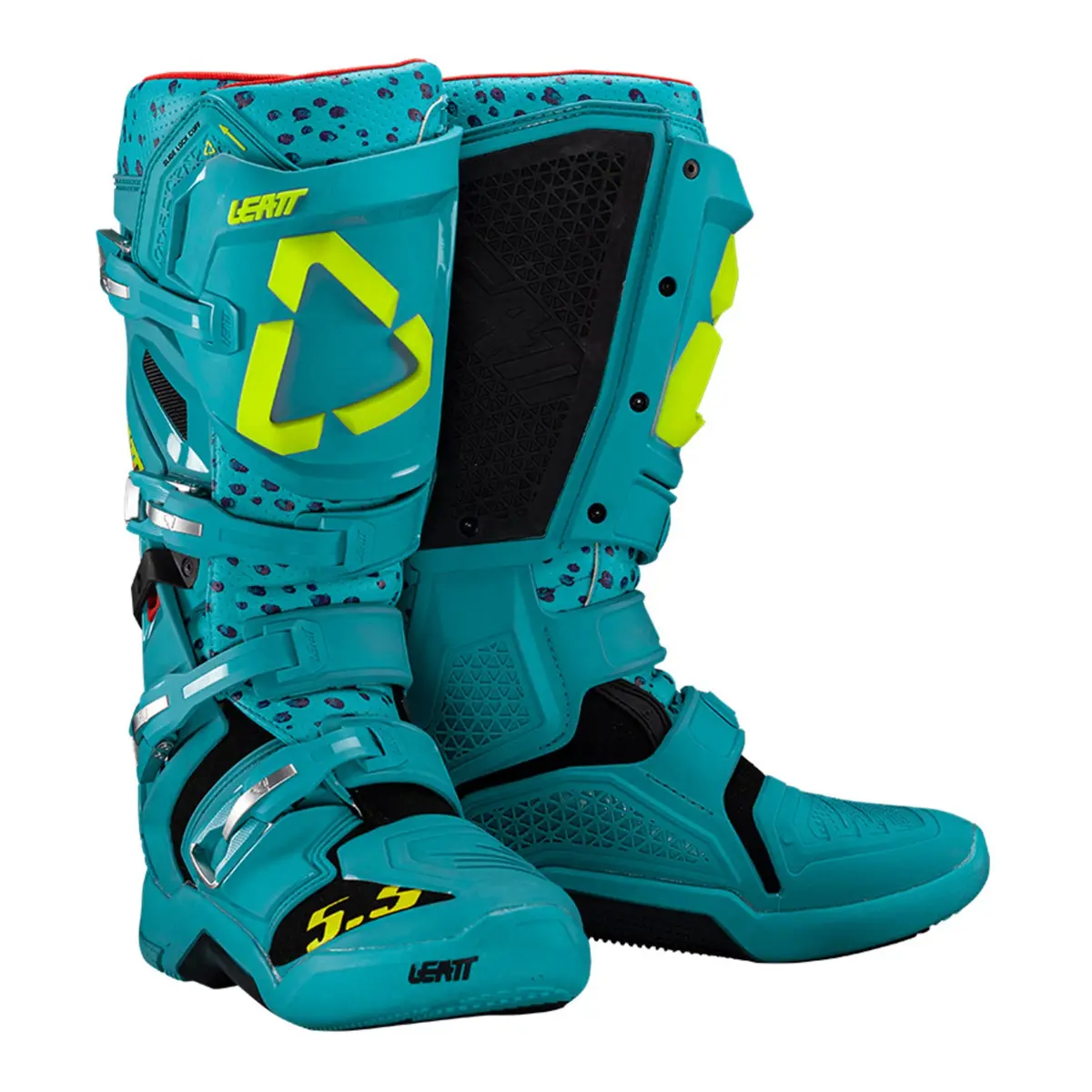 Leatt 5.5 Flexlock Boot - Cheetah 1