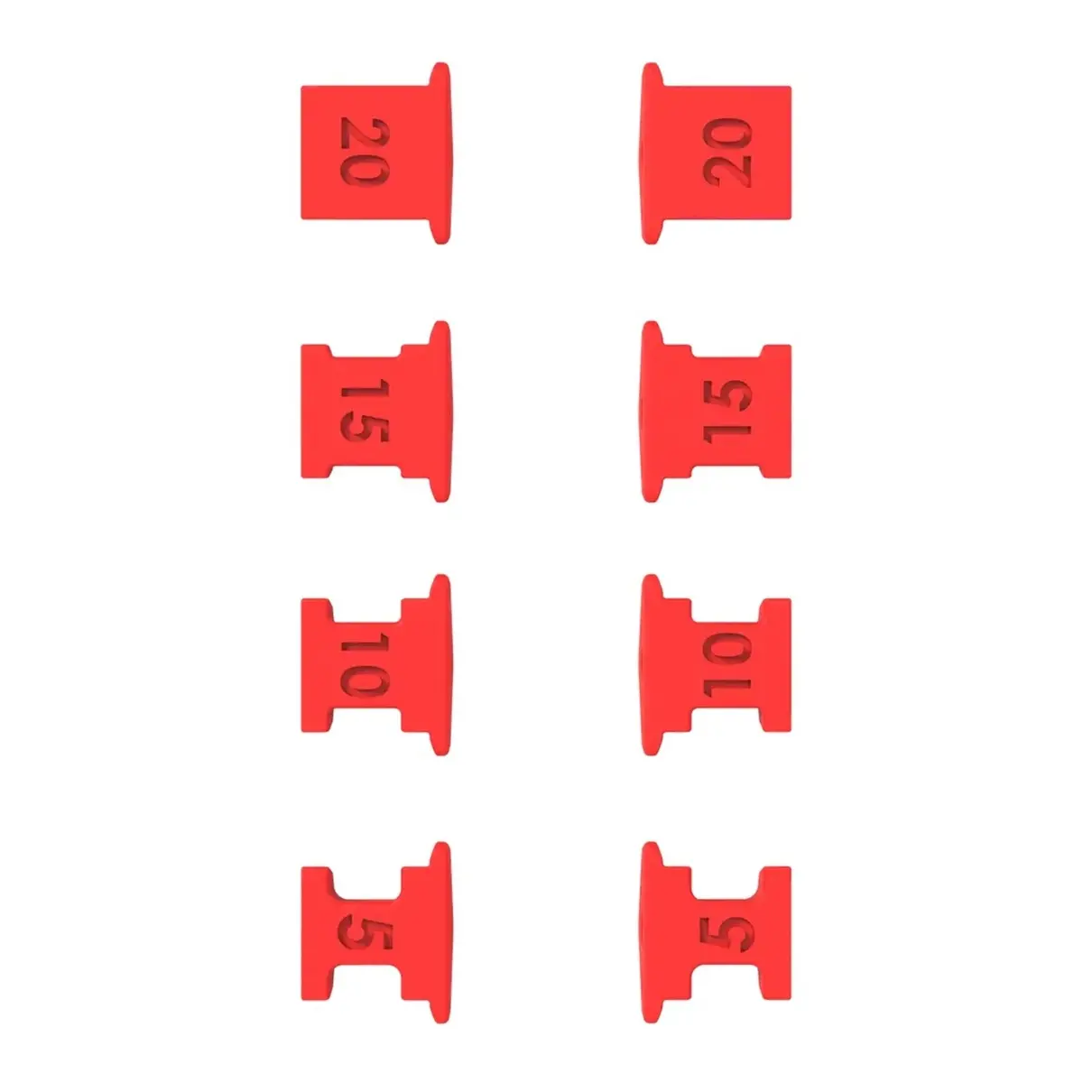 Leatt Extension Stopper Kit Z-Frame Pair 5, 10, 15, 20 Degrees 1