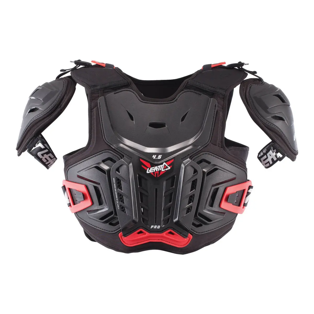 Leatt  4.5 Junior Chest Protector Pro - Black / Red 1
