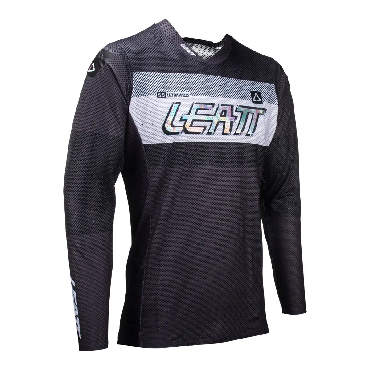 Leatt 2024 5.5 Ultraweld Jersey - Graphite 1