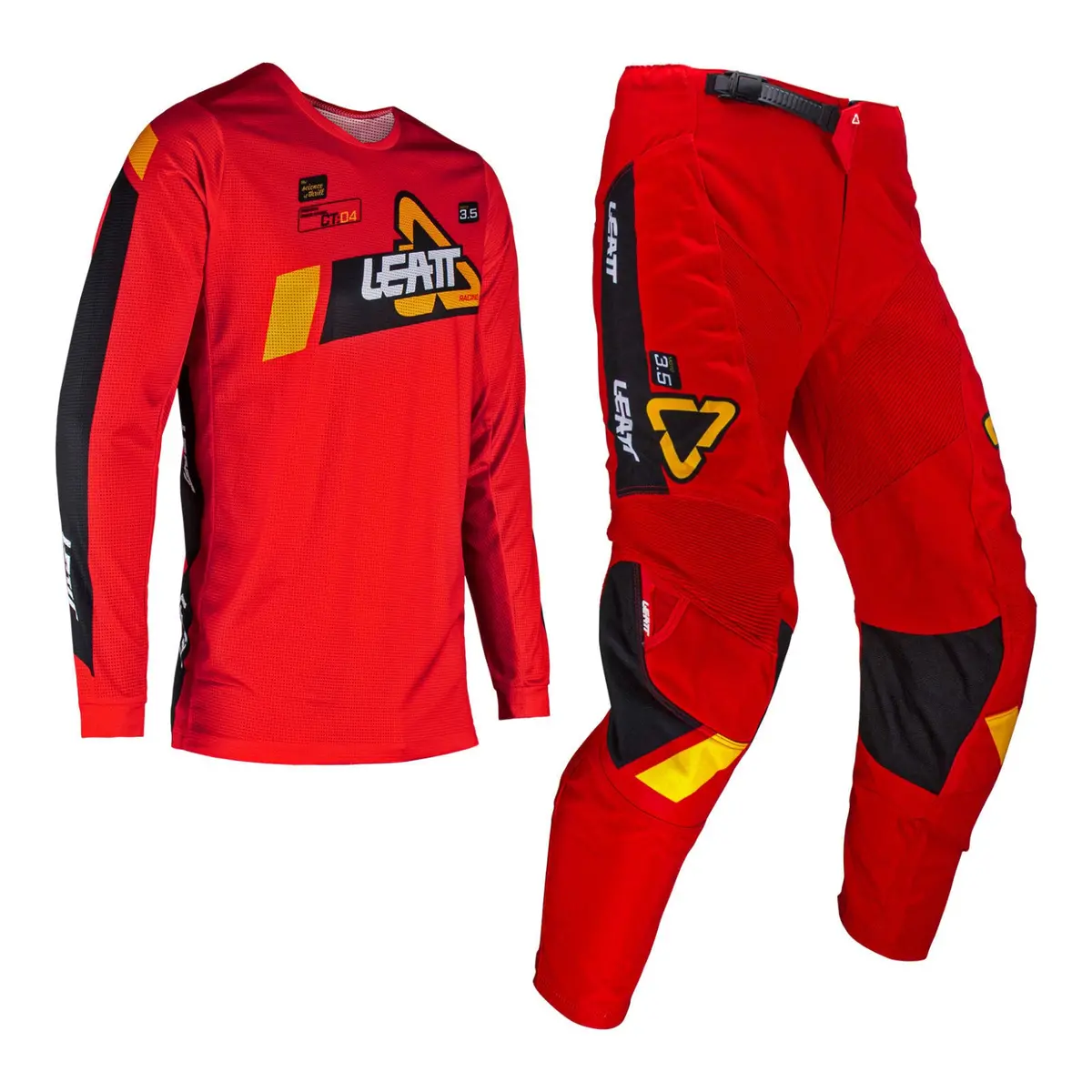 Leatt 2024 3.5 Junior Ride Kit - Red 1