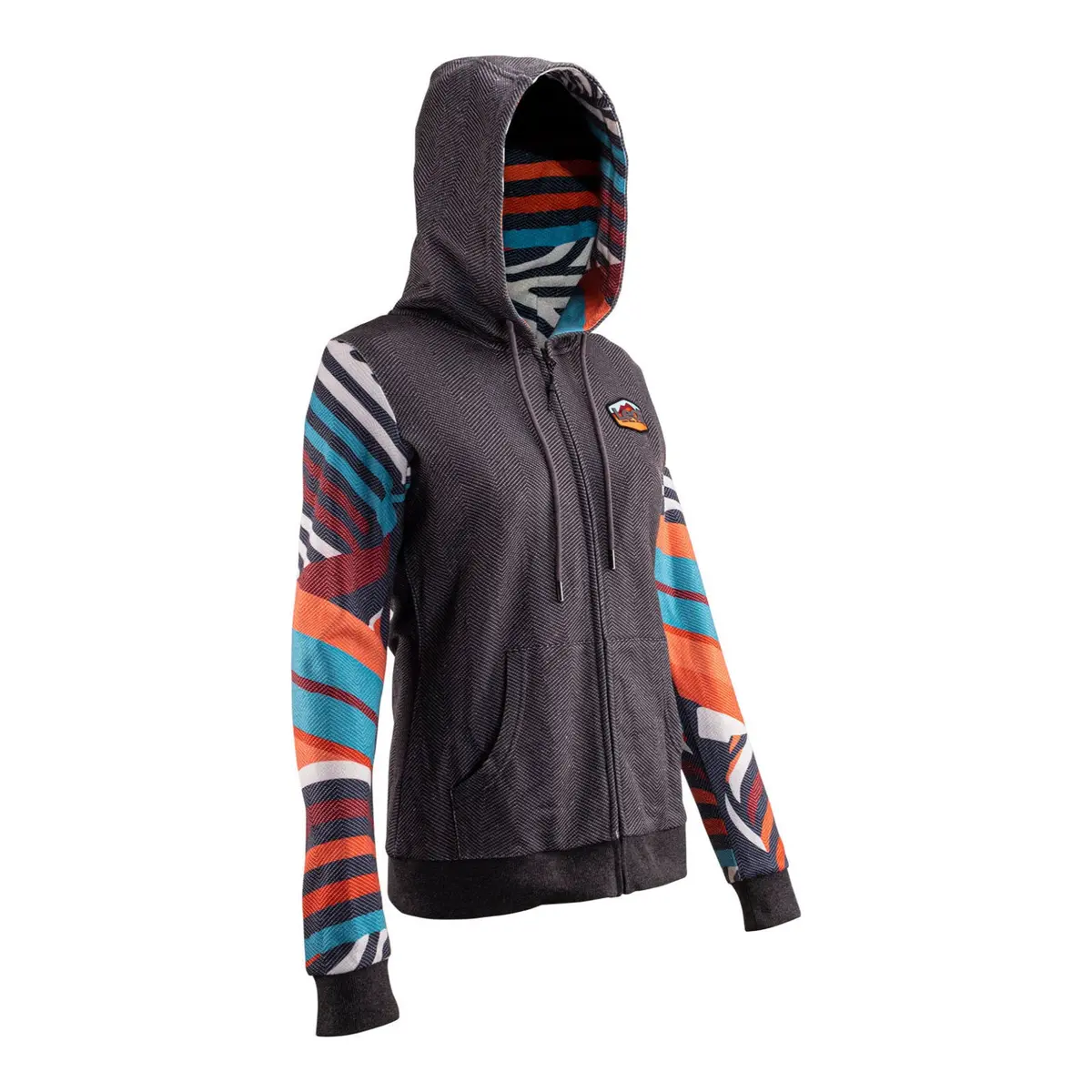 Leatt Premium Zip Hoodie - Stripes 1