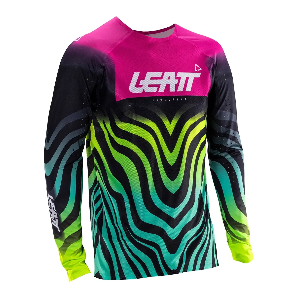 Leatt 2026 5.5 Ultraweld Jersey - Tiger Pink 1