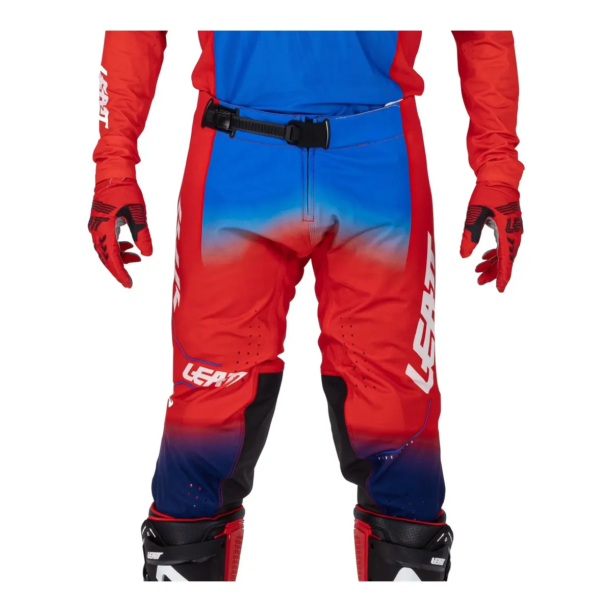 Leatt 2026 5.5 I.K.S. Pant - Royal Blue / Red 3