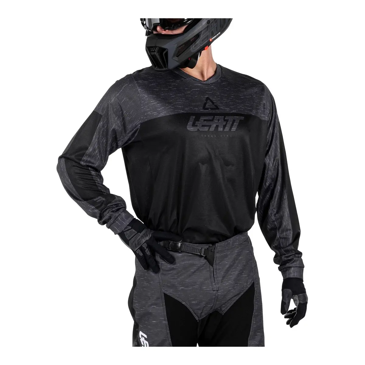 Leatt 2026 3.5 Ride Kit - Stealth Black / Grey 4
