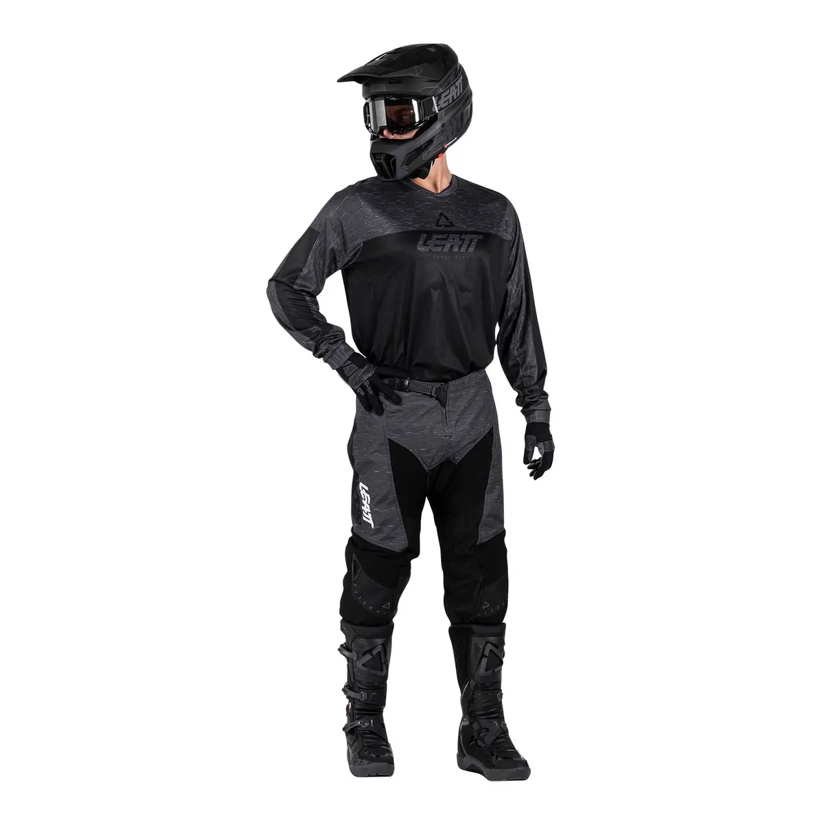 Leatt 2026 3.5 Ride Kit - Stealth Black / Grey 9