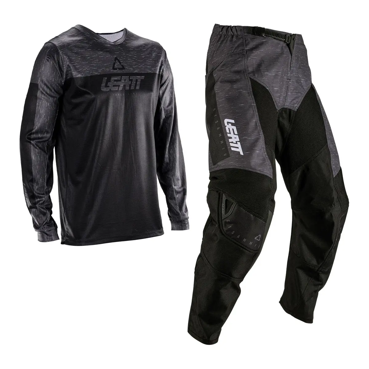 Leatt 2026 3.5 Mini Ride Kit - Stealth Black / Grey 1