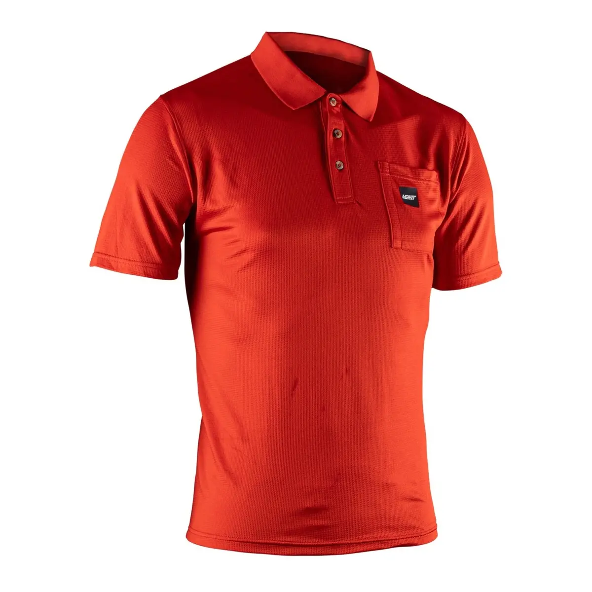 Leatt Team Polo Shirt - Chili Red 1