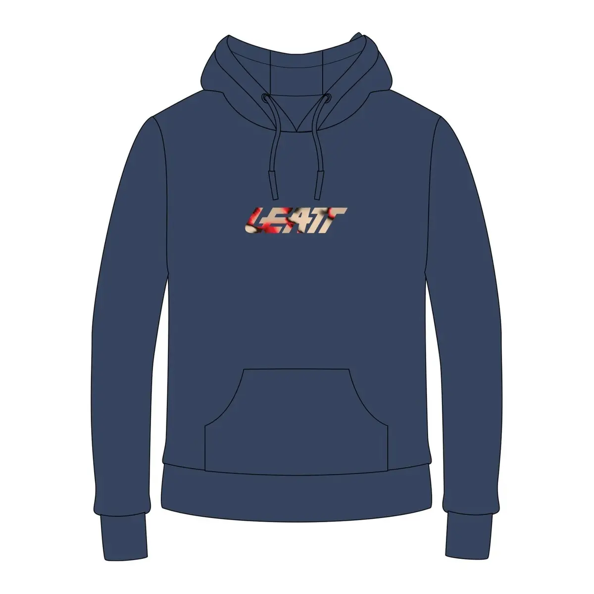 Leatt Core Hoodie - Denim Blue 1