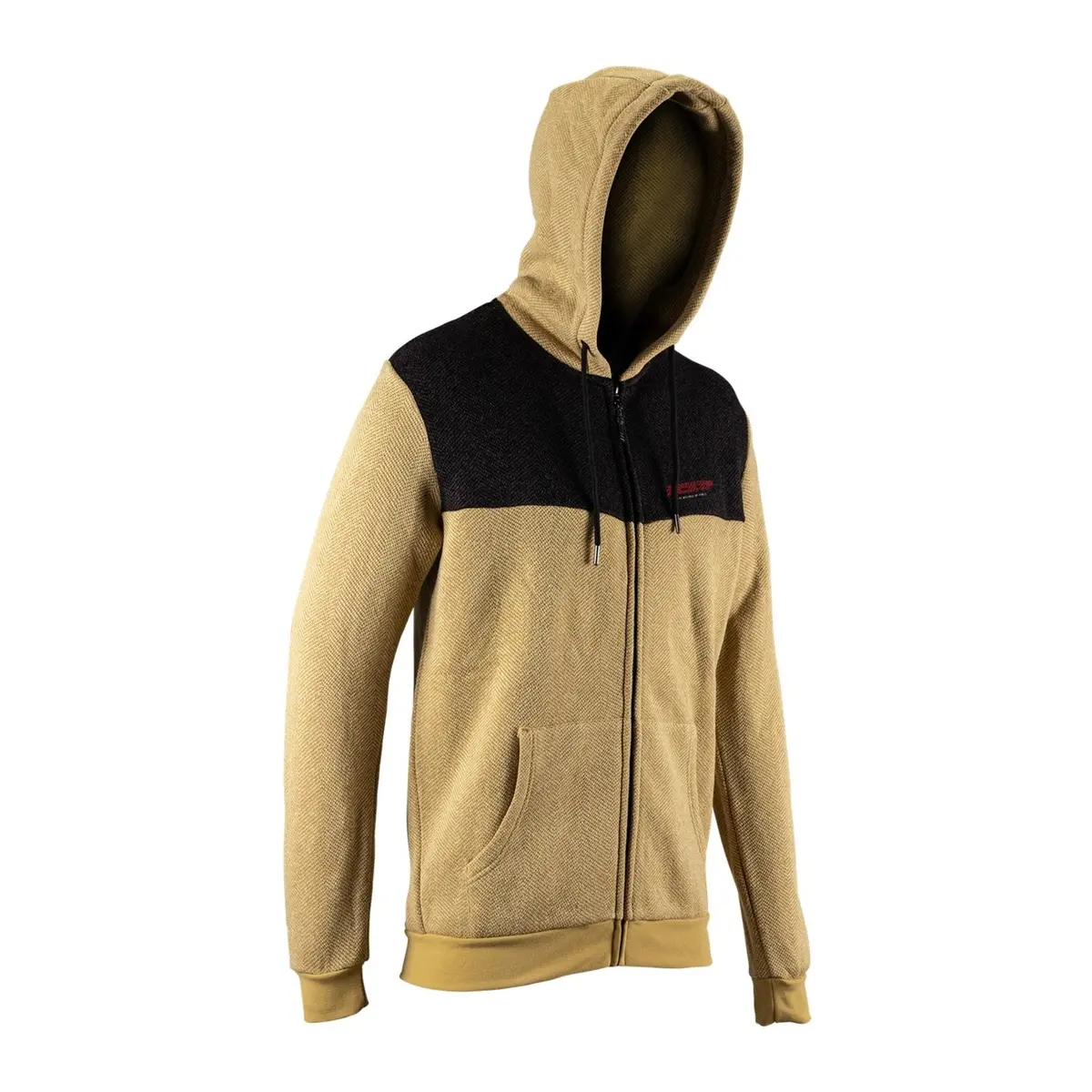 Leatt Tech Zip Hoodie - Brass Brown 1