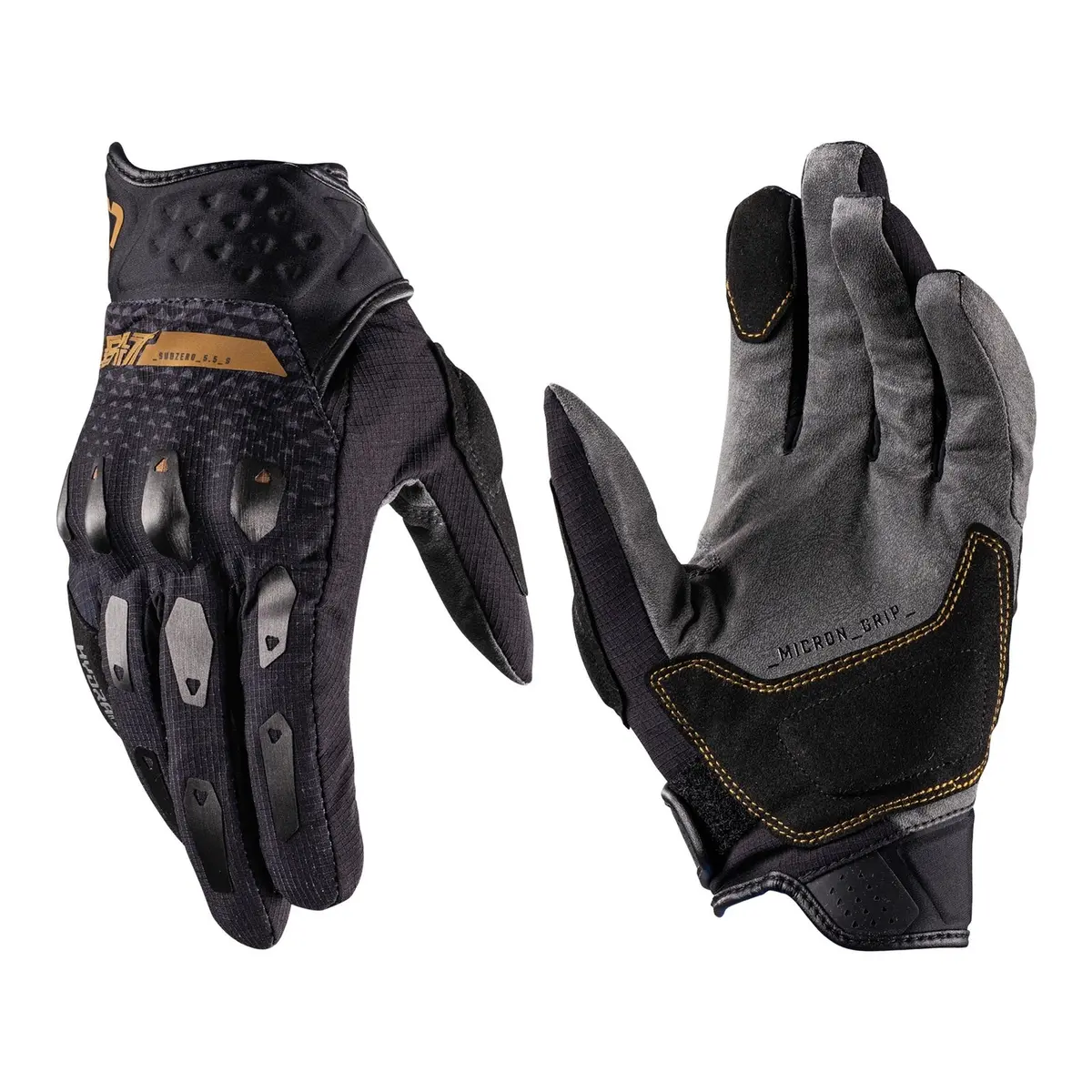 Leatt 5.5 Adv Subzero Glove (Short) - Stealth Black / Grey 1