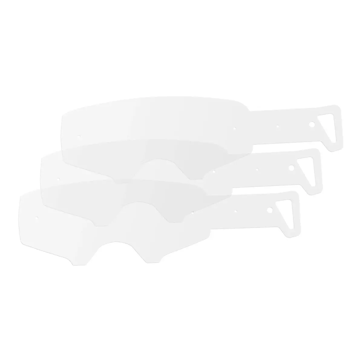 Leatt Tear-Off Vizion Small Goggle Size (20-Pack) 1
