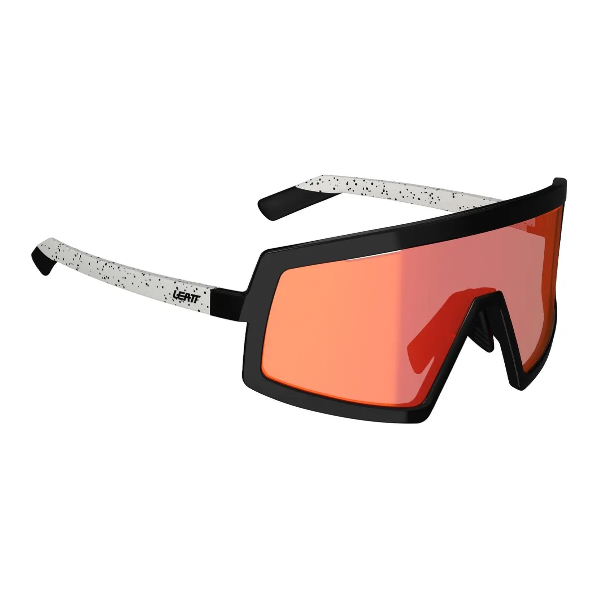 Leatt Madviz One Sunglasses - Black / White Iriz Red 15 Vlt 1