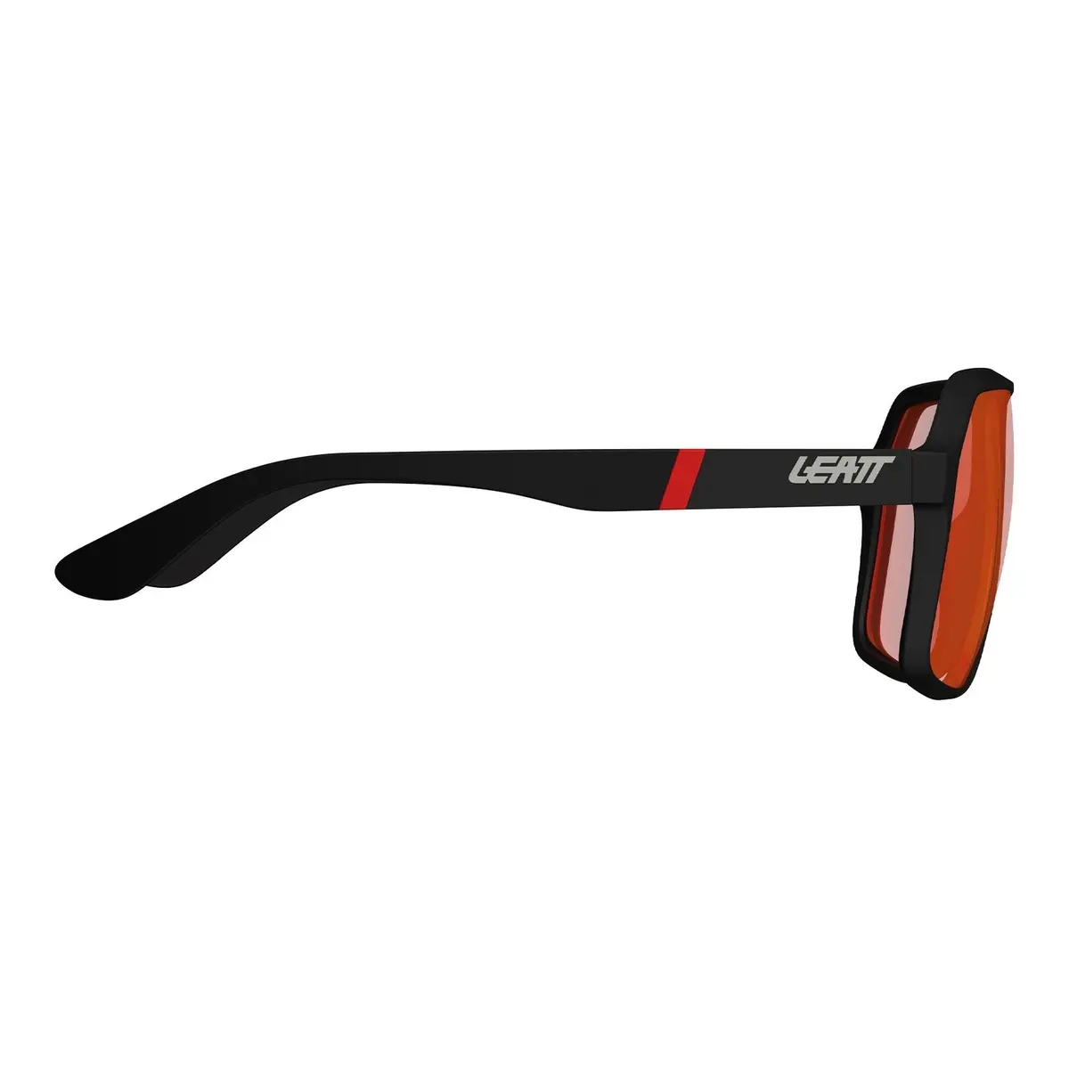 Leatt Theviz Sunglasses Andes - Satin Black Polarized Red 14 Vlt 2