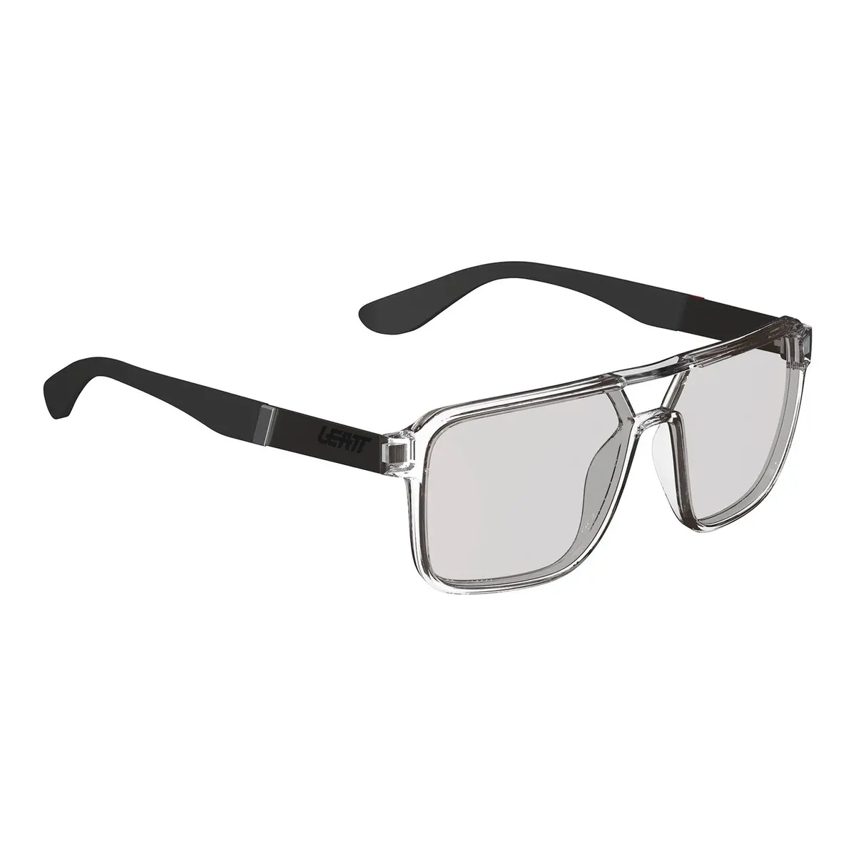 Leatt Theviz Sunglasses Pyrenees - Clear/Silver Polarized Silver 20 Vlt 1