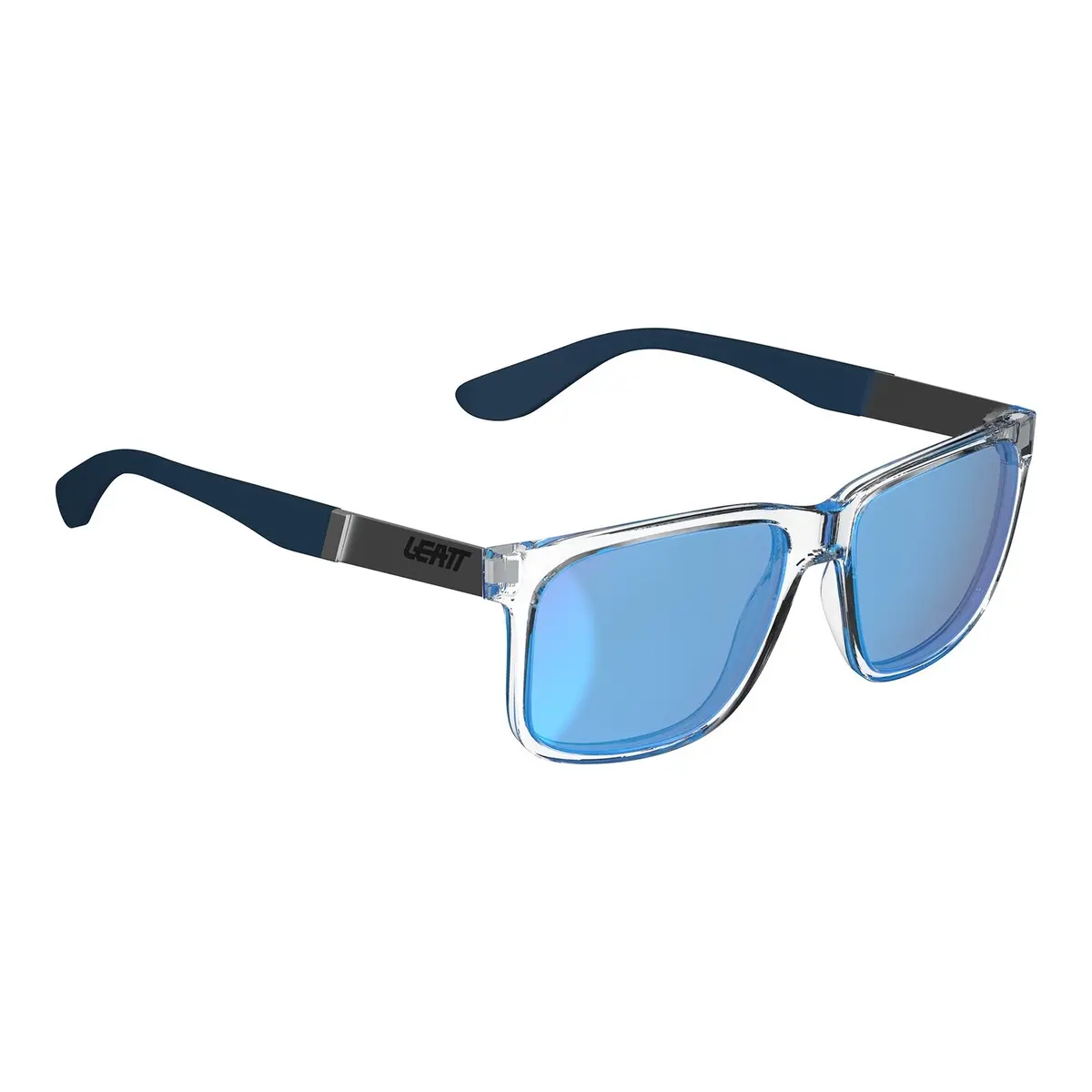 Leatt Theviz Sierra Sunglasses - Silver / Blue Polarized Blue 14 Vlt 1